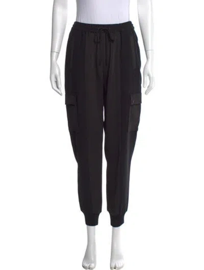 Pre-owned Allsaints Straight Leg Pants In Black