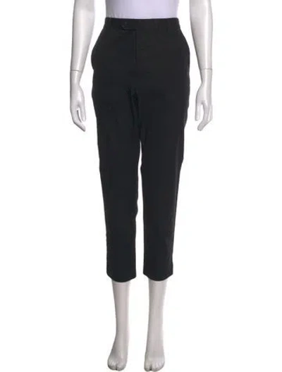 Pre-owned Allsaints Straight Leg Pants In Black