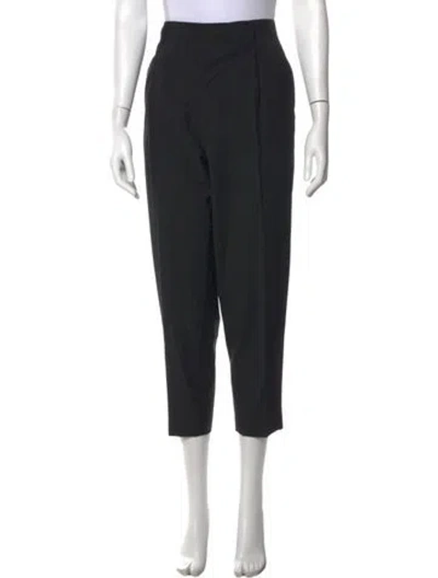 Pre-owned Allsaints Straight Leg Pants In Black