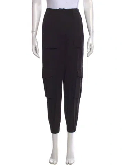 Pre-owned Allsaints Straight Leg Pants In Black