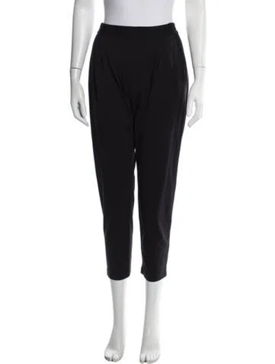 Pre-owned Allsaints Straight Leg Pants In Black
