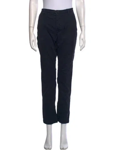 Pre-owned Allsaints Straight Leg Pants In Black
