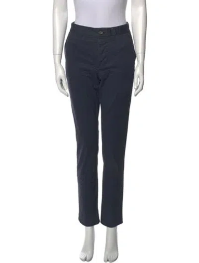 Pre-owned Allsaints Straight Leg Pants In Blue