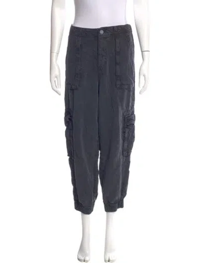 Pre-owned Allsaints Straight Leg Pants In Blue