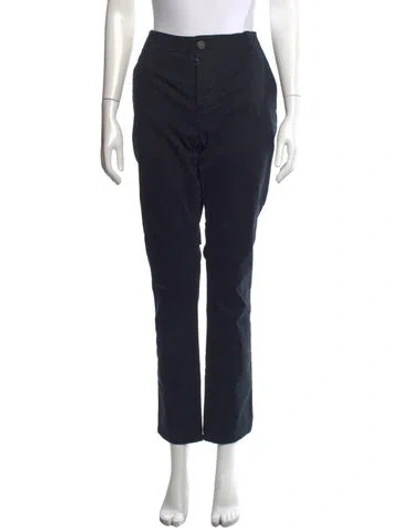Pre-owned Allsaints Straight Leg Pants In Blue