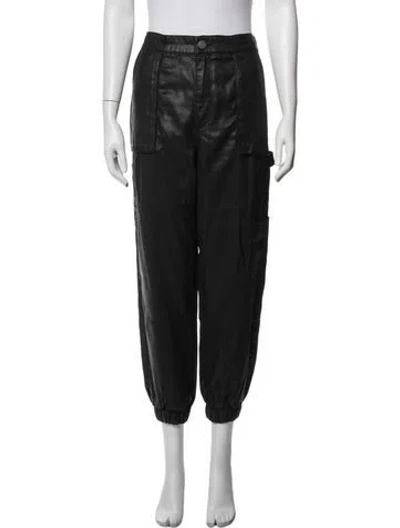 Pre-owned Allsaints Straight Leg Pants In Blue
