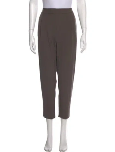 Pre-owned Allsaints Straight Leg Pants In Gray