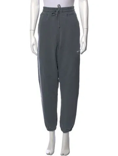 Pre-owned Allsaints Straight Leg Pants In Gray