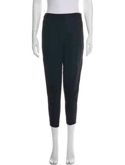 Pre-owned Allsaints Straight Leg Pants In Green