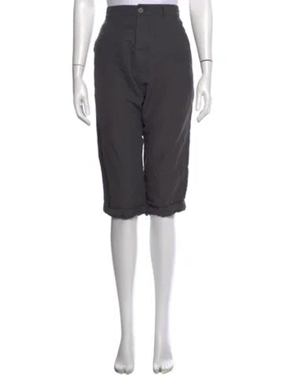 Pre-owned Allsaints Straight Leg Pants In Grey