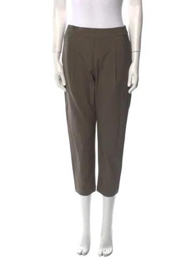 Pre-owned Allsaints Straight Leg Pants In Neutral