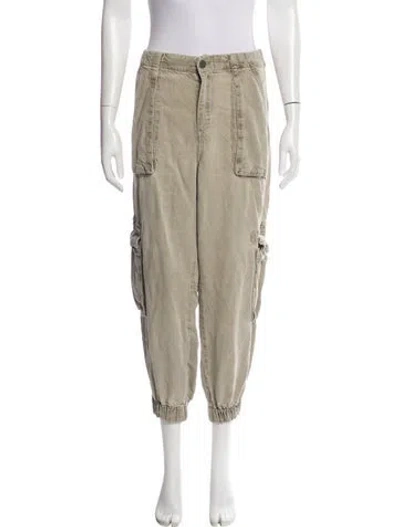 Pre-owned Allsaints Straight Leg Pants In Neutral
