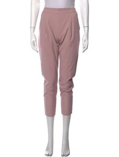 Pre-owned Allsaints Straight Leg Pants In Pink