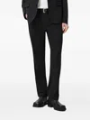 Allsaints Tisbury Wool Blend Pants In Black