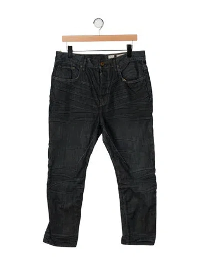 Pre-owned Allsaints Straight-leg Jeans W/ Tags In Blue