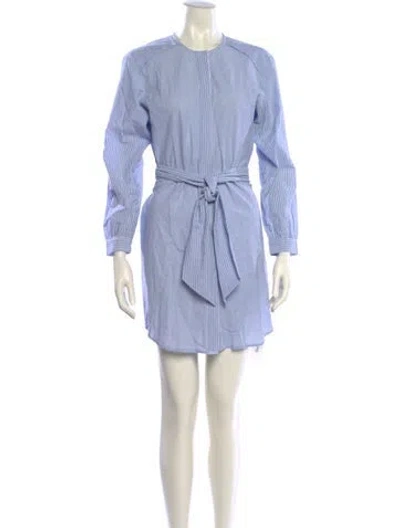 Pre-owned Allsaints Striped Mini Dress In Multi
