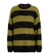 ALLSAINTS ALLSAINTS STRIPED ONYX SWEATER