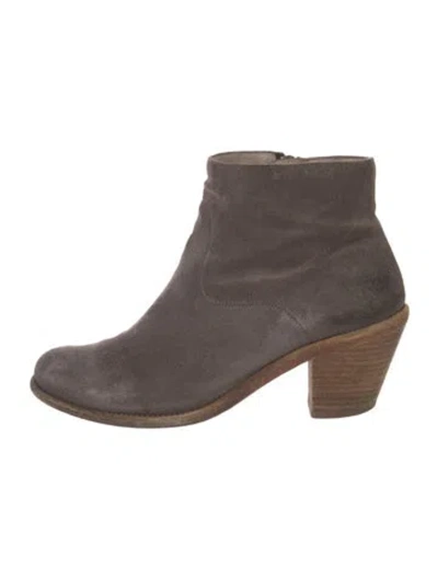 Pre-owned Allsaints Suede Boots In Multi