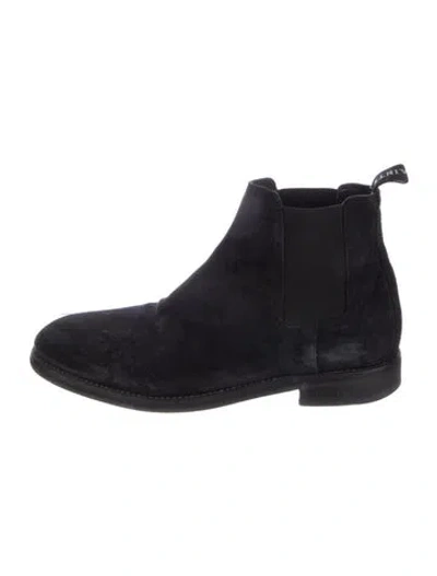 Pre-owned Allsaints Suede Chelsea Boots In Black