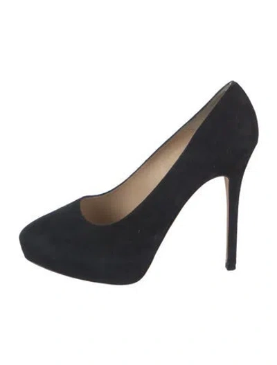 Pre-owned Allsaints Suede Pumps In Blue