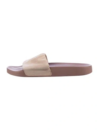 Pre-owned Allsaints Suede Slides In Pink