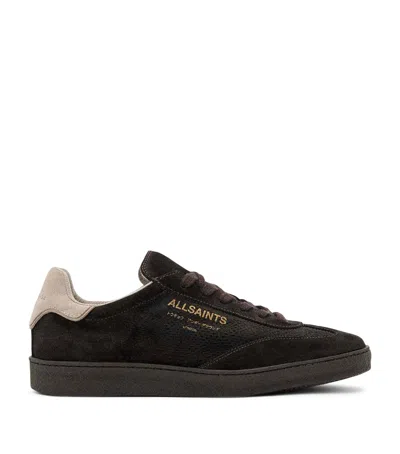Allsaints Suede Thelma Sneakers In Brown
