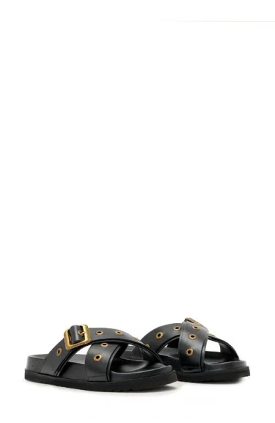 Allsaints Suki Western Sandal In Black