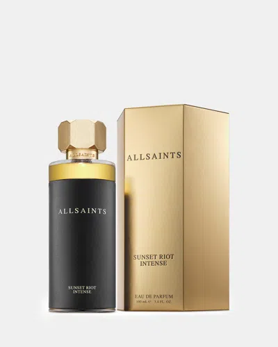 Allsaints Sunset Riot Intense Unisex Fragrance In Gold