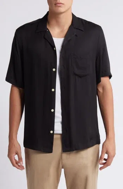ALLSAINTS ALLSAINTS SUNSMIRK EMBROIDERED CAMP SHIRT