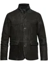 Allsaints Survey Blazer In Gray