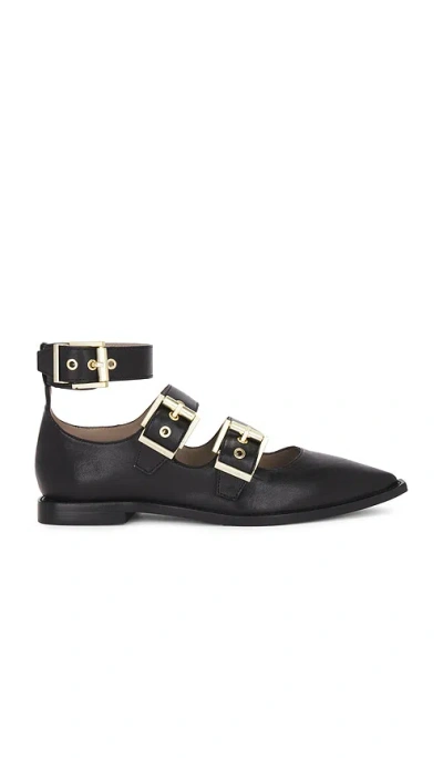 Allsaints Susan Buckle Mary Jane In Black