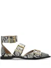 Allsaints Sutton Flats In Neutrals