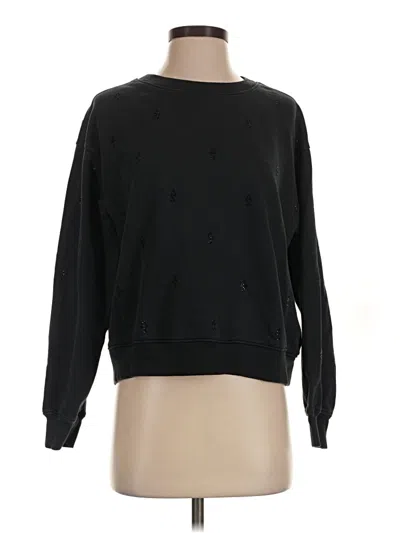 Pre-owned Allsaints Sweatshirt In Black