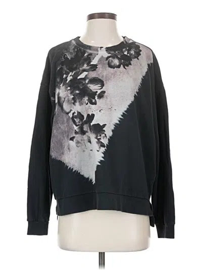 Pre-owned Allsaints Sweatshirt In Black