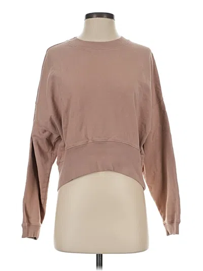 Pre-owned Allsaints Sweatshirt In Tan