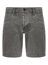 Allsaints Mens Straight-leg Regular-fit Denim Jeans Washed Black