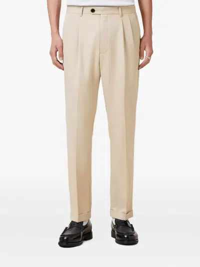 ALLSAINTS TALLIS PLEATED TROUSERS