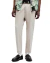 Allsaints Tallis Slim Fit Cropped Tapered Pants In Boston Taupe