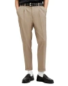 Allsaints Tallis Slim Fit Trousers In Moorland Brown