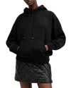 Allsaints Dana Hooded Sweatshirt In Black