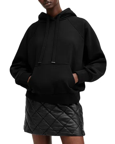 Allsaints Dana Hooded Sweatshirt In Black