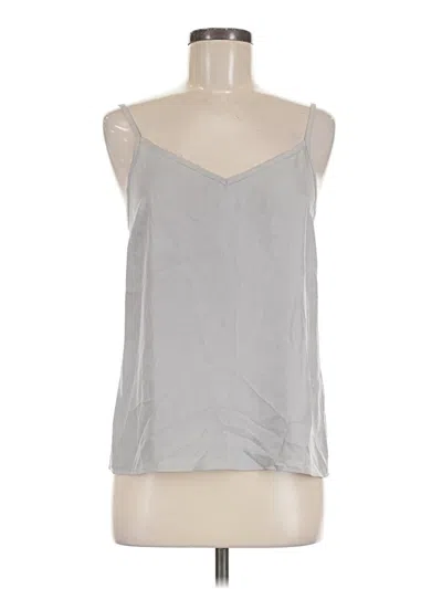 Pre-owned Allsaints Tank Top Silver Halter Neckline Tops