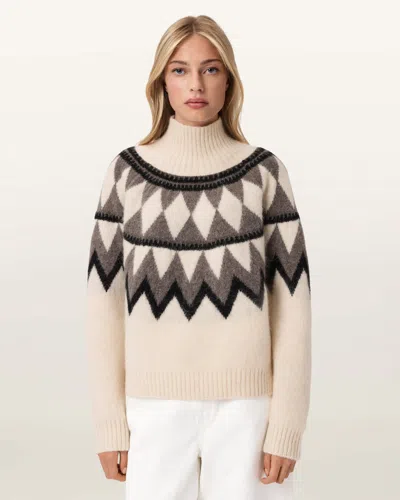ALLSAINTS ALLSAINTS TARA WOOL BLEND SWEATER