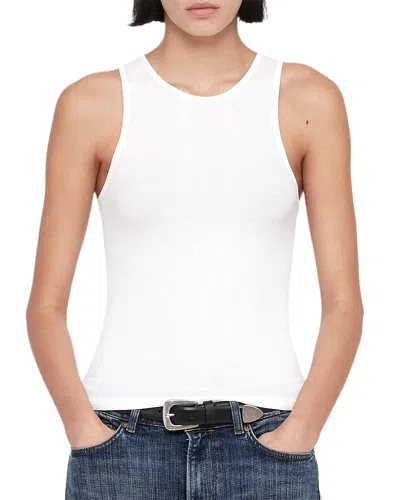 Allsaints Teresa Racerback Tank Top In White