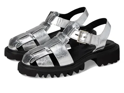 Allsaints Tess Sandal In Silver