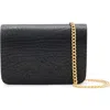 Allsaints Womens Honore Leather Crossbody Wallet Bag Black In Black