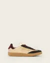 Allsaints Thelma Metallic Leather Low Top Trainers, In Multi