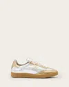 Allsaints Thelma Metallic Leather Low Top Trainers, In Multi