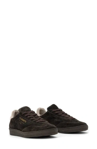 Allsaints Thelma Metallic Sneaker In Brown