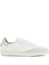 Allsaints Thelma Panelled Lace-up Sneakers In White